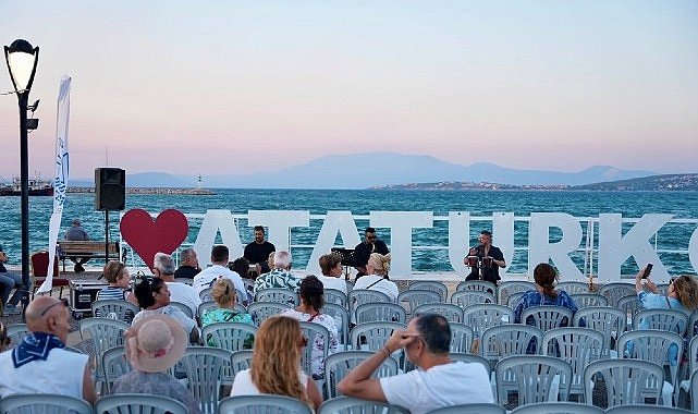 Gün Batımı Konserleri, baştan sona yenilenen Çiftlikköy Sahili’nde