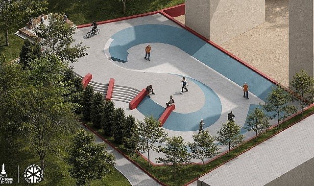 Yedigöller’in kaykay parkı için çalışmalar başladı
